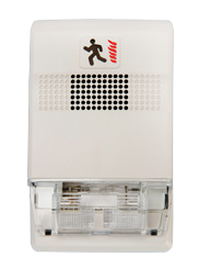 Kidde | Genesis LED EG1 Compact Wall-Mount Chime, White, Fire Alarm NAC Notification Appliance | EG1-C
