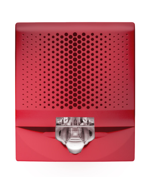 Kidde | Genesis LED EG4 Wall Speaker/Strobe, 15-110 cd Selectable, Red, FIRE Marking | EG4SVRF
