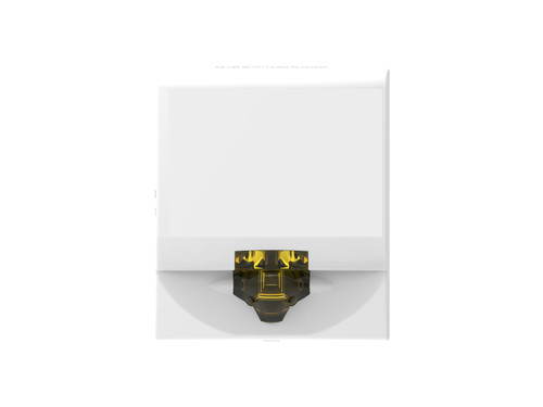 Kidde | Genesis LED G4 Wall Mount Mass Notification Strobe, Amber Lens, ALERT Marking, 75 cd | G4VWA-A