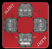 Kidde | Genesis EWG Outdoor Strobe Only, White, ALERT Marking | EWGVWA