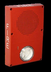 Kidde | Genesis WG4 Outdoor Speaker-Strobe, Red, No Marking, High Output Clear Lens | WG4RN-SVMHC