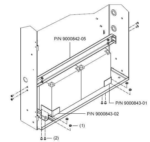 Kidde | Seismic Hardening Kit for CAB6B Fire Alarm Cabinet | CAB6BEQ