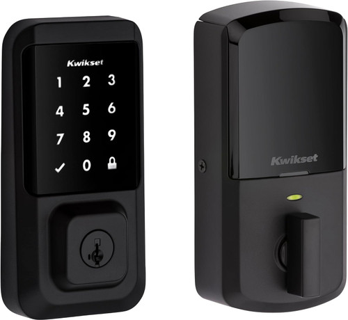 Kwikset | Halo Touchscreen 514, Wi-Fi, Matte Black | 99390-004