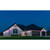 Jasco | JascoPro Wi-Fi Under-Eave Permanent Outdoor Lights Kit, 90 RGBWWIC Pixels, 82.5ft, Black Cord, App-Controlled | 84425