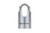 Centrios | Bluetooth Smart Padlock with Keyless Mobile Access, IP67 Weatherproof & USB-C Rechargeable, Satin Chrome | CEP200-626
