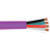 Audio Cable, 16AWG, 4 Conductor, Stranded (65 Strand), 500', PVC Jacket, Pull Box, Purple 209-2316/PR