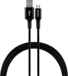 Philips USB to Micro Cable, 6ft, Basic, Black