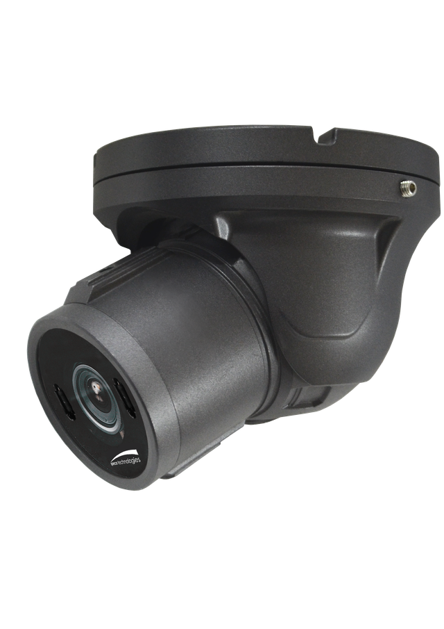 2MP HD-TVI IntensifierT Vandal Turret, 3.6mm fixed lens, Grey housing, TAA