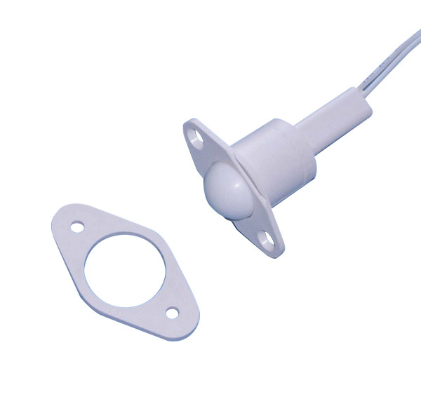 Dome Switch - cc, 3/4" Dia. X 1" L, Terminals, White
