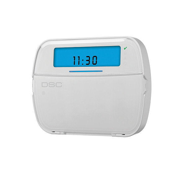 PowerSeries Neo full message LCD hardwired keypad with English function keys and built-in PowerG transceiver.
Compatible with HS2016, HS2032, HS2064 and HS2128 control panels