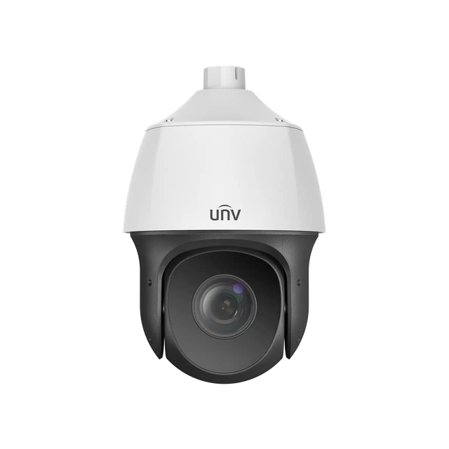 UNV IP PTZ, LightHunter, 1/2.8" 2MP PS CMOS, 30fps@1080P, 33X (4.5-148.5mm), 492ft IR, 0.001Lux, Micro SD (512GB), Audio I/O, Alarm I/O, DC24V (25W), POE+ (IEEE802.3at), IP66.
Compatible with: TR-WE45