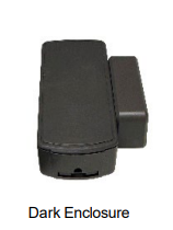 Dark enclosure, plastic only, package of 5 bases/cover and magnet enclosure bases/covers