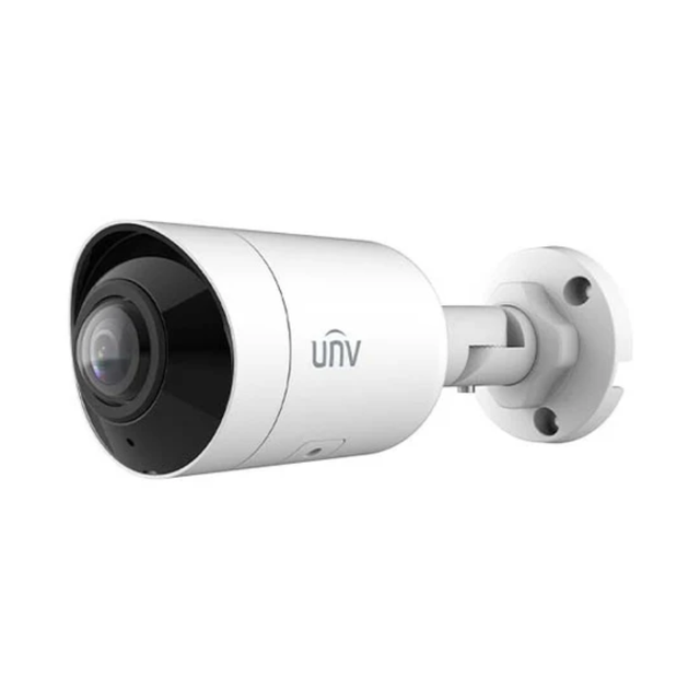 UNV IP Bullet, 180 Degree Wide Angle, 1/2.7" 8MP PS CMOS, 30fps@8MP(3840x2160), 1.68mm, 66ft IR, Built-in Mic, 120dB WDR, 0.01Lux, Micro SD (512GB), DC12V (5.5W), PoE (IEEE 802.3af), IP67.
Compatible