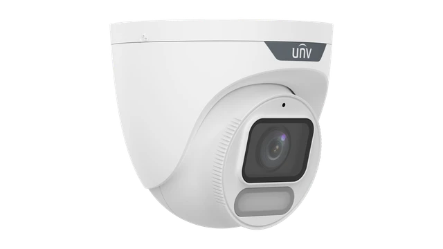 8MP ColorHunter Wise ISP IP Turret, 2.8 mm, White LED, Built-in Mic, IP67