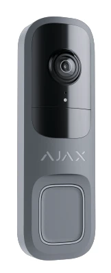 Ajax Doorbell Video Door Station with Built-In AI & PIR Sensor, Graphite