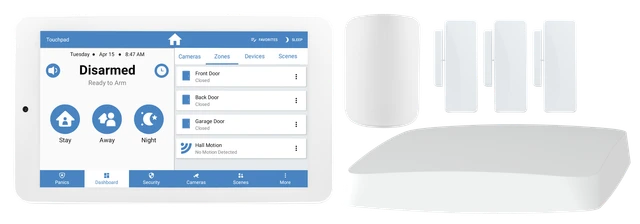 Connect-FLX, Multi-Carrier, Z-Wave, Touchpad Pro, 3 DWS-LL, 1 RE611P