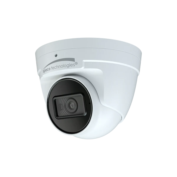 4MP H.265 IP Turret Camera with IR,WDR, 2.8mm Fixed Lens, NDAA, White