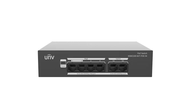 6-Port Gigabit Cloud Managed PoE Switch