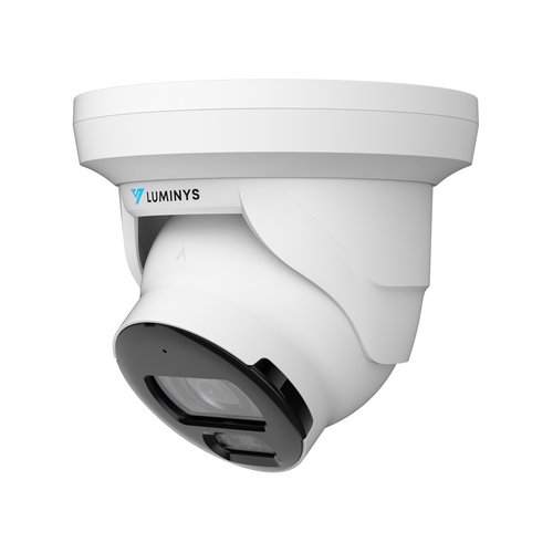 N3-D 5MP LumiDeterrent IP Turret Camera with Two-Way Talk (2.8mm)