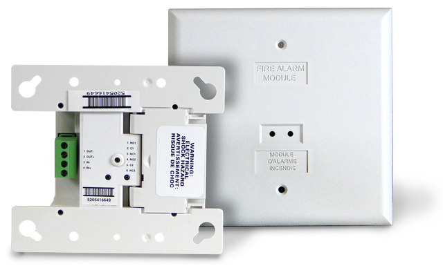 DPDT Control Relay Module, 7A @ 120/240VAC / 6A @ 24VDC, UL/ULC/CSFM, VS & VM Series Compatible