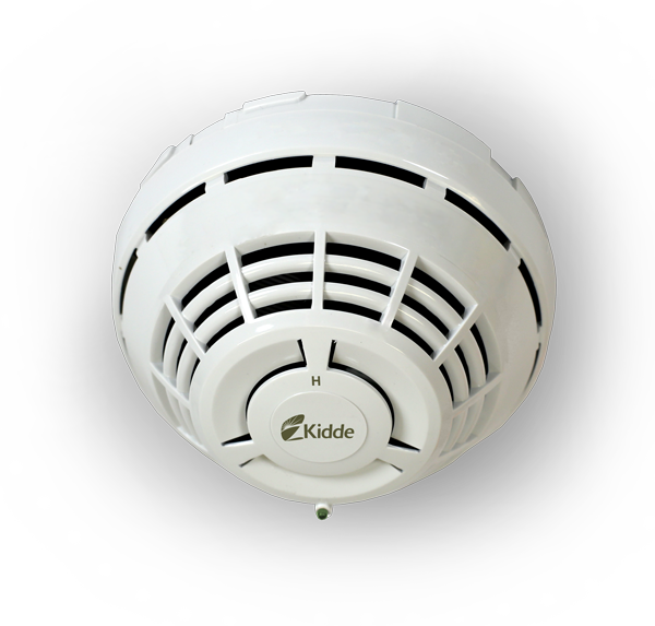 Intelligent Fixed Temperature & Rate-of-Rise Heat Detector, Rotary-Addressed