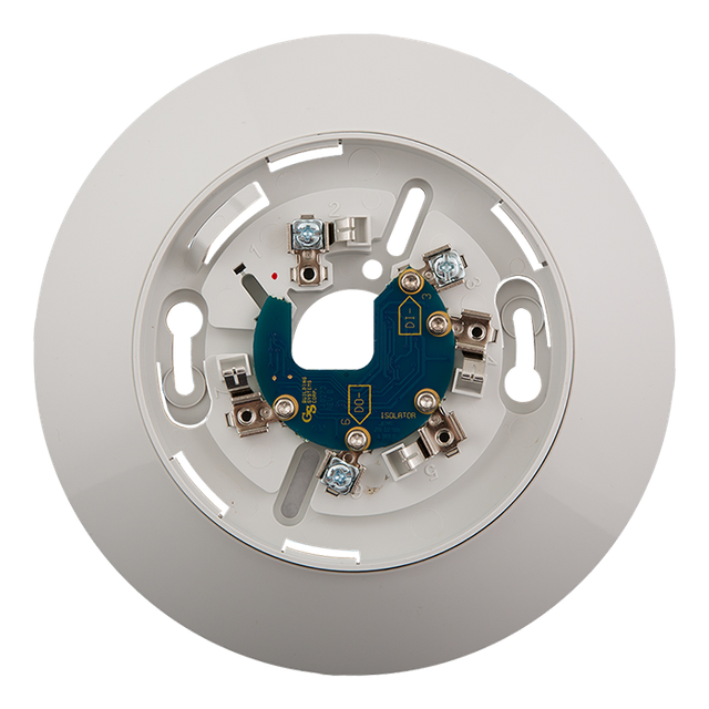 4-Inch Detector Mounting Base W/ Fault Isolator C/W Trim Skirt