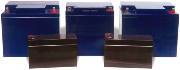 40 Ah Sealed Lead Acid Rechargeable Battery, 12 VDC, UL Recognized for Fire Alarm Control Panels