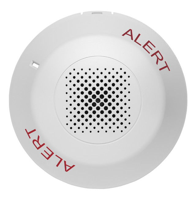 Genesis LED EGC Series Ceiling Mount Horn Replacement Cover, White with ALERT Marking