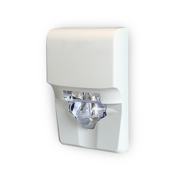 Genesis LED EG1 Compact Wall Strobe, Selectable 15/30/75 cd, White, No Marking