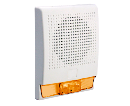 Genesis G4 High Fidelity 520 Hz 70V Wall Speaker-Strobe, Selectable Candela, Amber, Mass Notification, White