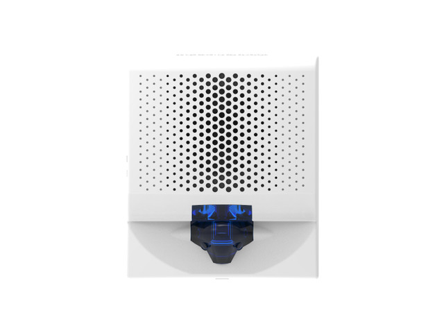 Genesis LED G4 Wall Mount Mass Notification Speaker-Strobe, White, Blue Lens, UL 2572
