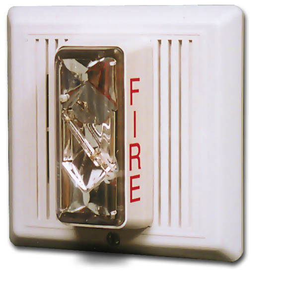 15/75 Cd Temporal Horn/Strobe - 24 Vdc White. Ul1971 Listed @ 15 Cd (75 Cd On Axis Per Ada/Ul 1638)Inchfire Inch Wall Orientation