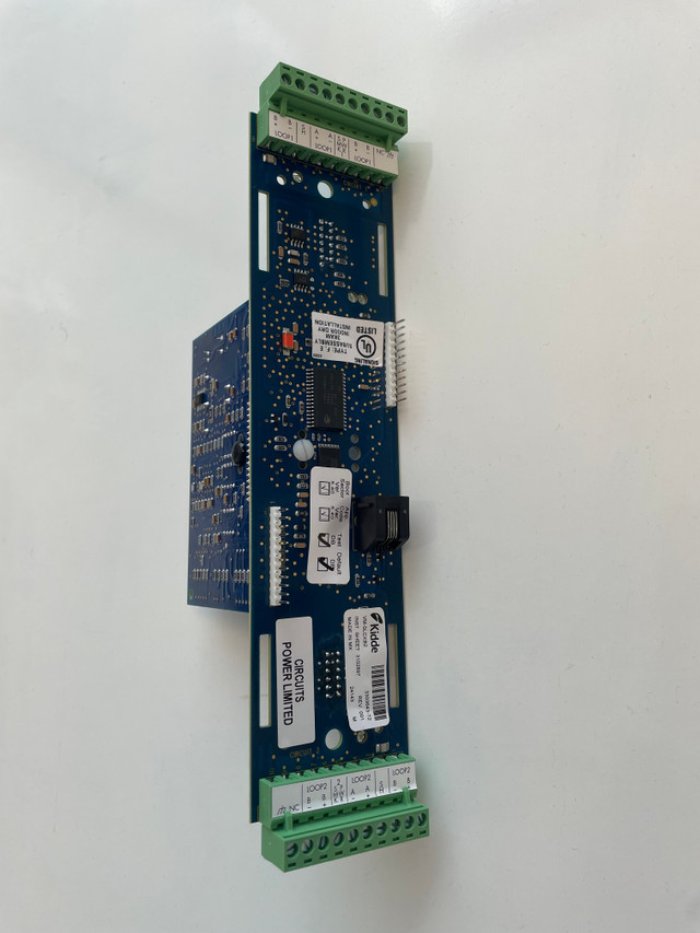 VM Series Two-Loop SLC Expansion Card for Addressable Fire Alarm Panels