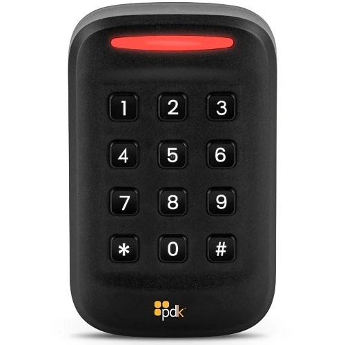 Multi-Technology, High-Security (13.56 MHz), Prox (125 KHz), Mobile (BLE), OSDP, Weigand, Single-Gang Keypad Reader