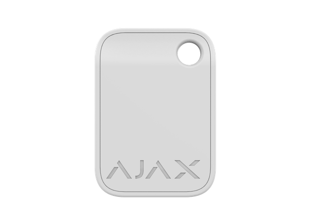 Tag Encrypted DESFire Contactless Key Fob for KeyPad Plus, Pack of 10, White
