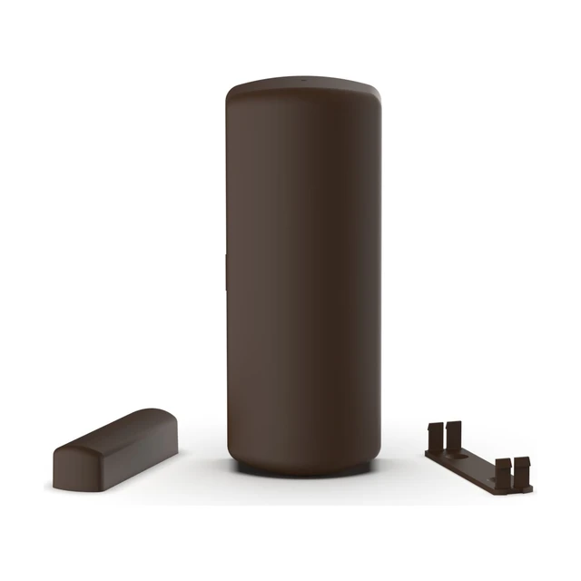 Brown Replacement Covers for SHOCK-319 Door/Window Shock Sensors, 10-Pack with Magnet Covers and Bases
