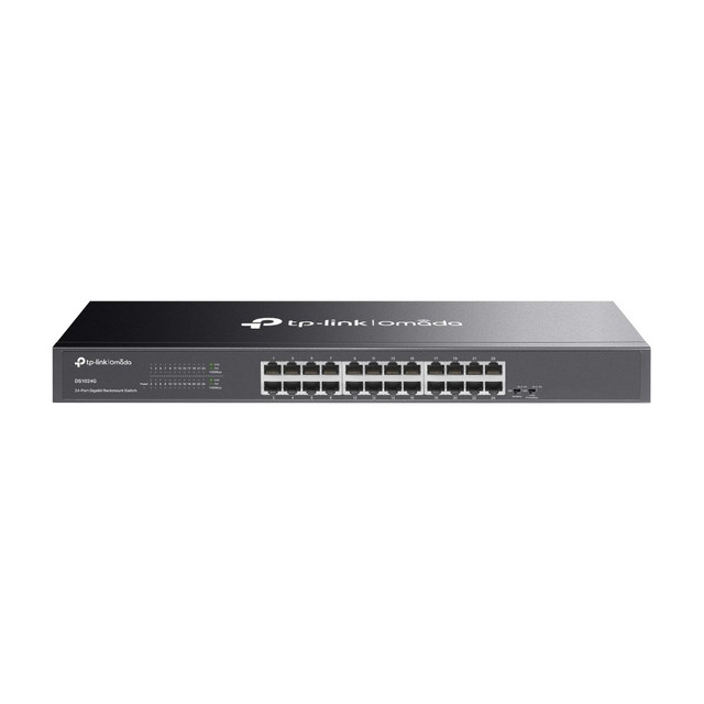 Omada 24-Port Gigabit Unmanaged Rackmount Switch with Isolation Mode, 1U Steel Case
