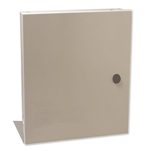 MAXSYS Security System Control Panel Cabinet – Surface Mount Enclosure with Hinged Door, Screw Closure, and Keylock Provision for PC4020