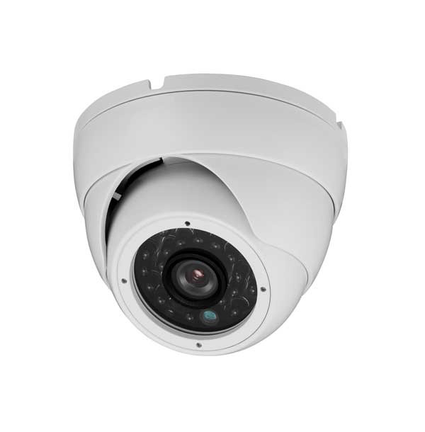 HD-CVI fixed lens water-resistant IR turret dome camera