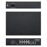 8-Port Gigabit Ethernet PoE+ Switch with 2 RJ45 Gigabit Uplink Ports
