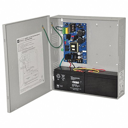 Altronix AL600ULX Power Supply Charger, Single Class 2 Output, 12/24VDC @ 6A, 115VAC, BC300 Enclosure