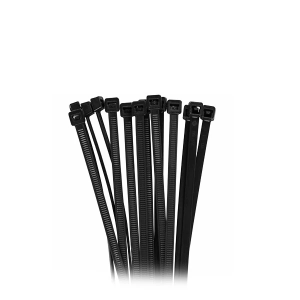 7.6 inch 50lb Burgundy Plenum Rated Cable Ties - 100 bag