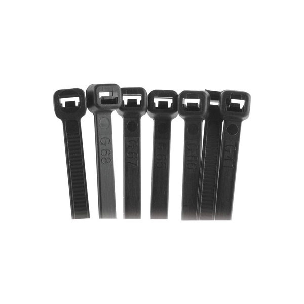 11 Inch Cable Tie Black - Package of 100