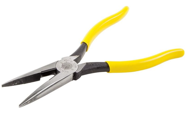 Pliers, Needle Nose Side-Cutters, 8-Inch