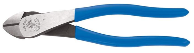 Diagonal Cutting Pliers, Angled Head, 8-Inch