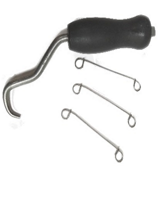 RB-RBTIES610 | Stainless steel cable ties for attaching IRONCLAD  cable to fence fabric (610 per pack)+ Installation tools