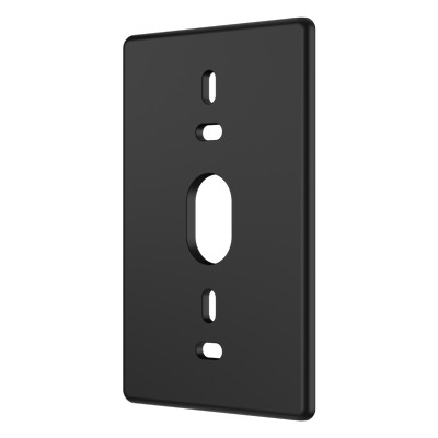 Universal Video Doorbell Mounting Wall Plate, Covers Old Doorbell Footprint