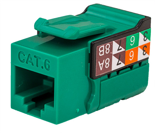 Cat 6 8x8 Keystone Jack