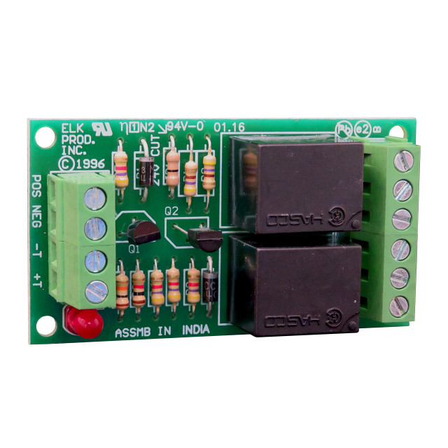 Relay; Sensitive 1mA trigger, DPDT, 12/24V