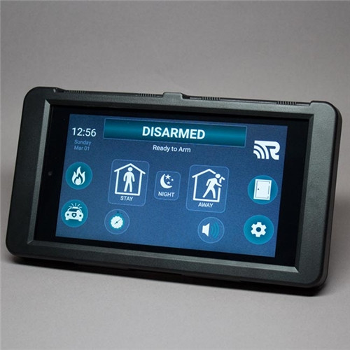 Alula | BLACK HeliTouch w/ WiFi Expansion Card - SS&Si Dealer Network